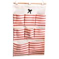 thumbnail image 1 of Organizador de zapatos para colgar sobre la puerta, colgador de armario, bolsa de almacenamiento, estante con bolsillos de malla grandes, organizador de bolsas de tela para colgar en la pared o en la, 1 of 3