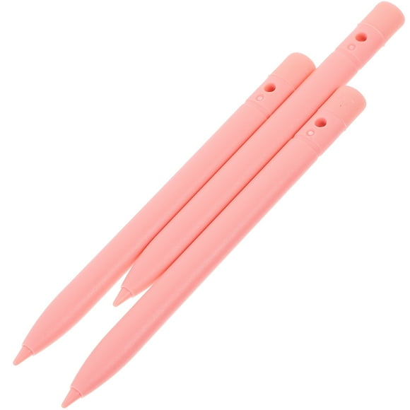 3pcs Tablet Erasable Pen LCD Tablet Pen Writting Pen for 8.5 Inches /10 Inches /12 Inches Tablet (Pink)