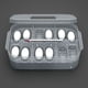thumbnail image 1 of Bandeja de huevos para reptiles Caja de huevos para reptiles Caja de reproducción para rept Tomshoo abdominales, 1 of 7
