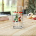 thumbnail image 2 of Merry Christmas and Happy New Year Santa Golden Retriever Holiday Xmas Winter 2025 16oz Pint Beer Glass Mug Goldens Dog Lover Gifts Idea Beer Glasses Cup - 00024, 2 of 5