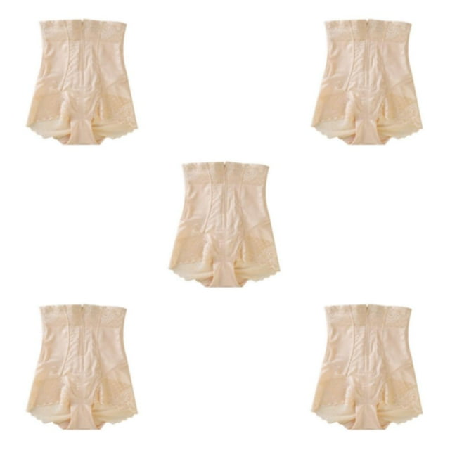 Destyer Hi-Waist Belly Control Body Shapers Silhouette With Confidence Soft Skin color XXL 5Set