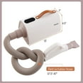 thumbnail image 2 of Gymax Dog Dryer Pet Hair Blower w/Negative Ion Function LED Screen Temperature Control, 2 of 10