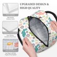 thumbnail image 5 of Haiem Easter Rabbit Printed Lunch Bag Women, Lunch Box Lunch Bag for Women, Small Leakproof Cute Lunch Tote Large Capacity Reusable Insulated Cooler Lunch Container, 5 of 6