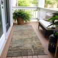 thumbnail image 6 of Addison Rugs Chantille Indoor/Outdoor Transitional Abstract Sage Washable Runner Rug, 2'3" x 7'6", 6 of 6