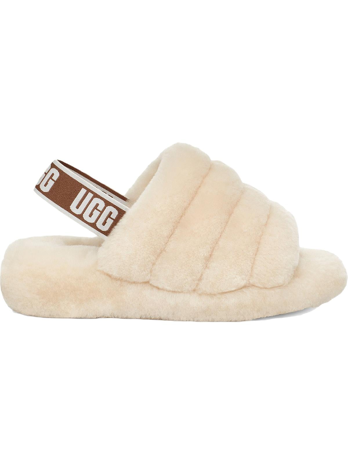 Ugg Women's Casual Fluff Yeah Slide Slippers, Grooved Ugg Women's Casual Fluff Yeah Slide Slippers, Grooved