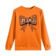 thumbnail image 5 of Xuyuer Women's Printed Long Sleeve Round Neck Casual Hoodless Sweatshirt, Comfortable Pullover Top for Mother's Day Gifts, Family Events and Relaxed Everyday Wear, 5 of 6