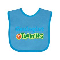 Inktastic Geologist in Training Boys or Girls Baby Bib