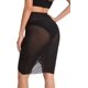 thumbnail image 2 of Falda de playa corta fruncida con cordón para mujer Negro MIDI Grande Negro MIDI Grande Xishao ropa, 2 of 2
