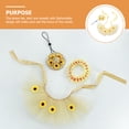 thumbnail image 4 of Houderco 1Jgo De Accesorios De Paja Para Sombrero Falda Y Guirnalda, 4 of 8