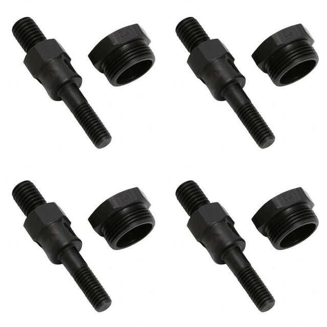 4 Piezas de Tuerca de Remache, Mandril de Y Pieza de , Piezas de Punta de Remachador SAE 1 / 4-20, 6-32, 8-32