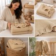 thumbnail image 7 of Dvumao Muslin Blanket With Ruffle Soft Breathable Cotton, 7 of 7