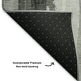 thumbnail image 5 of Addison Rugs Mayfield Premium Machine Washable Transitional Abstract Black Rectangle Rug, 3' x 5', 5 of 7