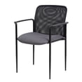 thumbnail image 3 of Scranton & Co Stackable Mesh Guest Chair in Gray, 3 of 7