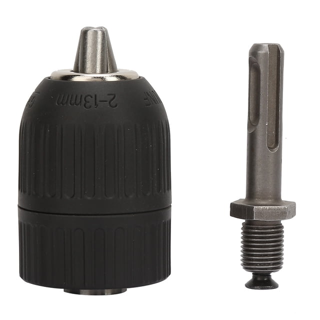 Portabrocas sin llave de 2,0-13 mm con adaptador de vástago redondo 1/2-20UNF+SDS