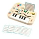 thumbnail image 3 of Piano De Madera Con Tablero De Actividades, Juguete Sensorial Portátil Para Niños Y Niñas Pequeños., 3 of 10