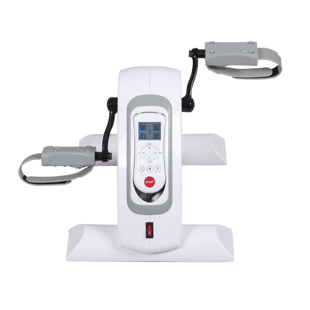 Confidence Fitness Motorized Electric Mini Exercise Bike / Pedal Exerciser Grey