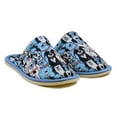 thumbnail image 3 of Chochili Men Dog Home Slippers Blue White Lightweight Silent Walk, 3 of 5