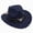 R365-Navy, variant on NOLDARES Toddler Boys Cowboy Hat, Western Hat for Kids, Leather Hatband Baby Cowgirl Hat for Girls(Red,3-8 Y)