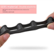 thumbnail image 3 of Separador de dedos superpuestos de silicona para cinco dedos, órtesis para pulgar valgo, clip para el cuidado de los dedos, funda protectora para dedos para hombres y mujeres, 3 of 5