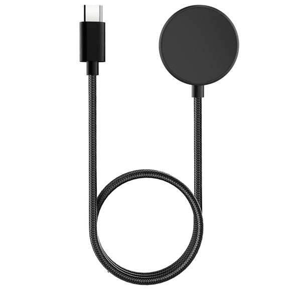 FU2088USB C Charger Compatible with Samsung Galaxy Watch 7/6/6 Classic/5/5 Pro/4/4 Classic/3/Active 2, Upgrade Nylon Galaxy Watch Charger Cable