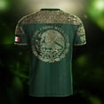thumbnail image 2 of 2026 Mexico Soccer Jersey, Men’s V-Neck Short Sleeve Sports Fans Shirt for Game Day, Training, Travel, and Casual Wear Green Size:M, 2 of 6