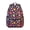 Black-221, variant on Vintage Lemon Students Backpack Cute Yellow Fruit School Bag with Bright Summer Floral Pattern, Lightweight and Wear-Resistant