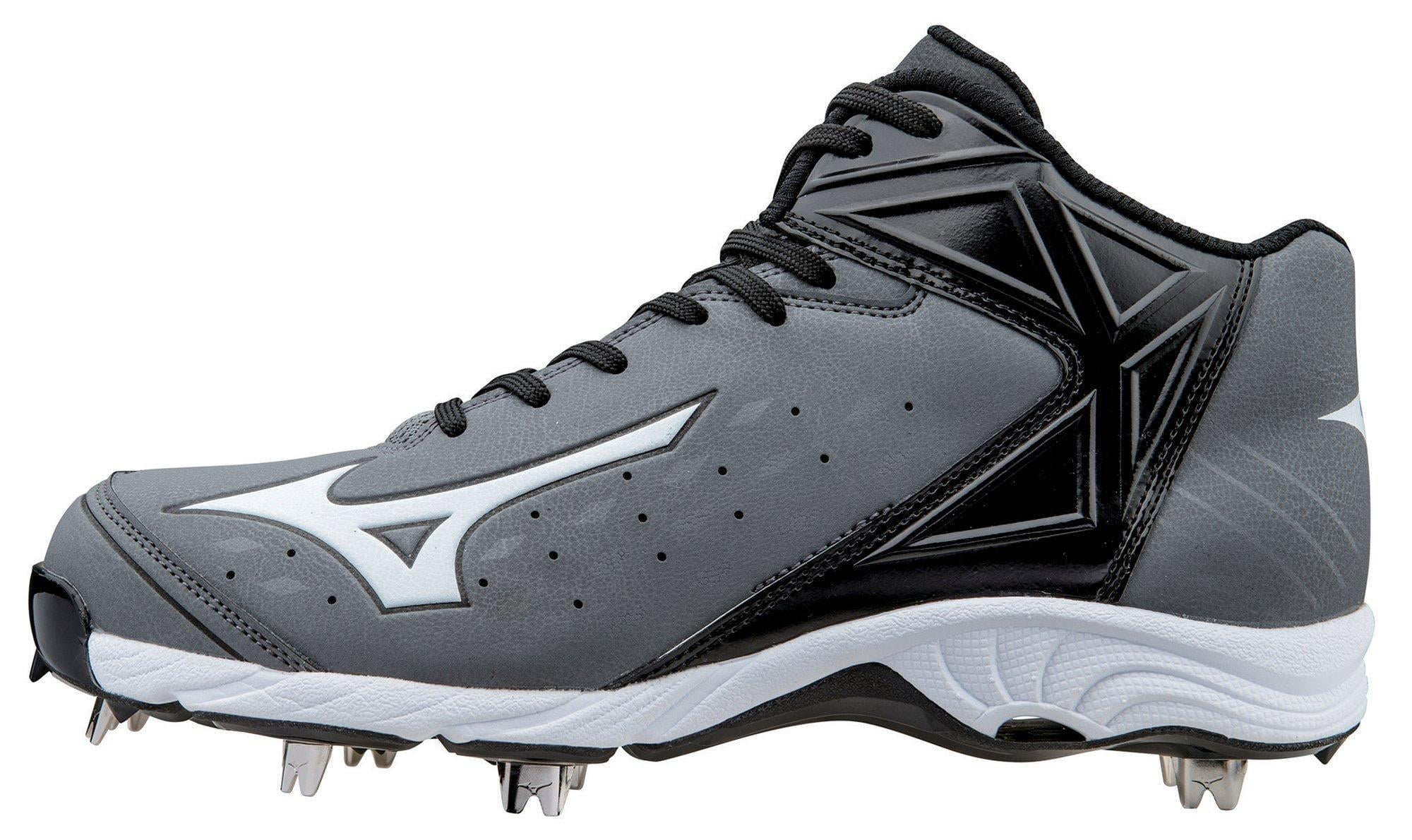 NEW MIZUNO 9-SPIKE ADV. SWAGGER 2 MID BASEBALL CLEATS MENS 12 M SPIKES SHOES