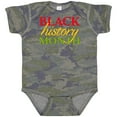 thumbnail image 3 of Inktastic Black History Month- Red, Green, Yellow Boys or Girls Baby Bodysuit, 3 of 5