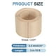 thumbnail image 2 of Banda de Bisel Uxcell, Cinta de Chapa de Madera Pre-pegada Flexible con Adhesivo de Fusión en Caliente para Muebles Arce 2.01" x 10 pies, 2 of 7