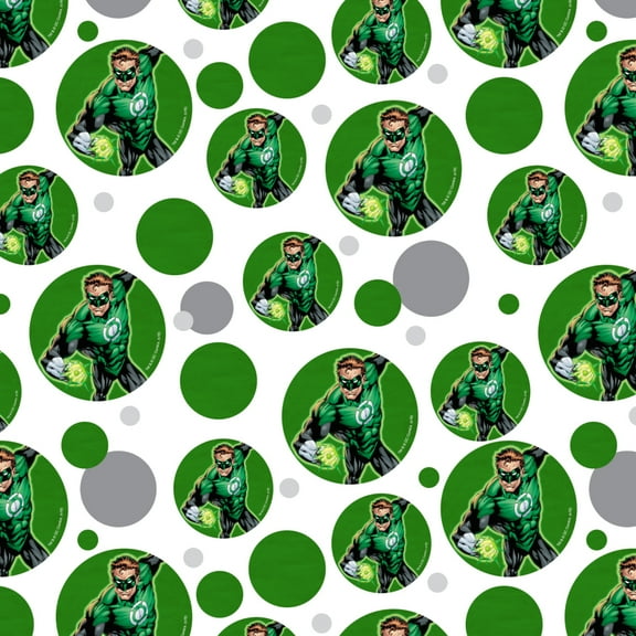 Green Lantern Character Premium Gift Wrap Wrapping Paper Roll