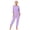 Lavender, variant on Women Alzheimers Anti-Strip Jumpsuit Long Sleeve Nursing Rompers for Dementia Special Needs Disabilities Light Blue S