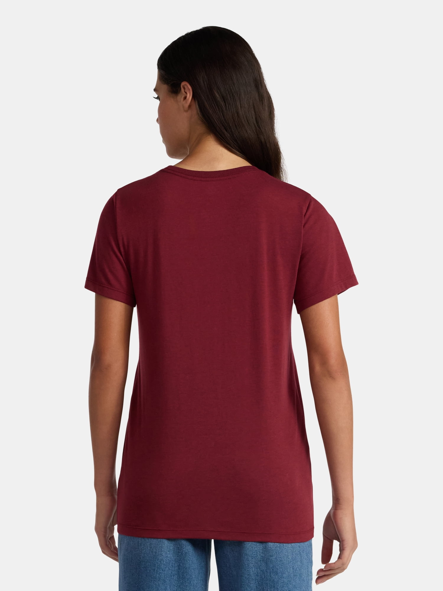 Positivitees Women's Fall Bows Graphic Seasonal Fall Tee, Sizes S-XXXL