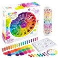 thumbnail image 2 of Crayola Creations Color Theory Bead Kit Jewelry Making Tween Activity, 2000+ Plastic Bead Kit, 2 of 7