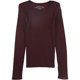 thumbnail image 1 of Aeropostale - Camiseta gráfica ajustada acanalada para mujer, color morado, pequeña, 1 of 2