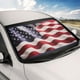thumbnail image 3 of Parasol para parabrisas de coche Motor Trend, bandera americana de EE. UU., 3 of 7