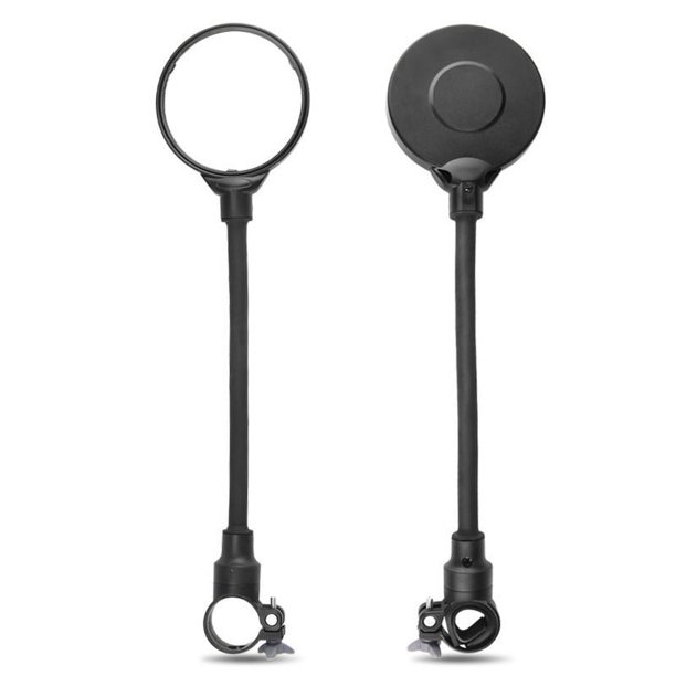 Espejo de bicicleta, espejo retrovisor ajustable para manillar de montaña, bicicleta de carretera, bicicleta eléctrica (2 piezas)