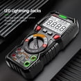 thumbnail image 2 of KAIWEETS Digital Multimeter TRMS 6000 Counts Voltmeter Auto-Ranging Fast Accurately Measures Voltage Current Amp Resistance Diodes Continui, 2 of 7
