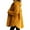 Yellow, variant on Plus Size Coat Plus Size Coats Bed Jackets for Women Fuzzy Fleece Jacket for Women Lightweight Cozy Button Hooded Shirts Womens Winter Coats Causal Plus Size Bed Jackets, Black-L