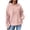 Pink, variant on kaondbfi Hoodied Sweatshirts for Elegant Women Solid Color Casual Fall Pullover Tops Basic Sweatshirts Fashion Blouse Clothes Womens Summer Fashion Sweat Shirts