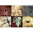thumbnail image 2 of Grey, Jace 18x13 Gold Ornate Wood Framed with Double Matting Museum Art Print Titled - Wine Patch 2, 2 of 4