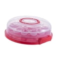 thumbnail image 3 of yotijay Cake Carrier with Cover Cupcake Saver Pie Cupcakes Carrier Round Cake Keeper for, 3 of 9