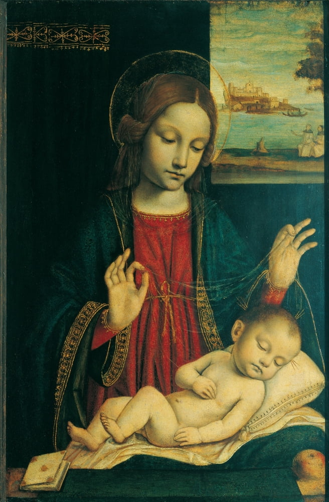 Ambrogio Da Fossano Known As Bergognone Canvas Art - (24 x 36)
