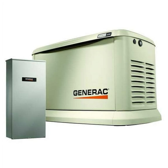 Generac Stdby Gen,1Ã˜NG/LPG,19 kW/81.3 A,CARB 7043