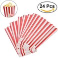 thumbnail image 2 of Popcorn Boxes Popcorn Holder Containers Cartons Paper Bags Stripe Box,24pcs, 2 of 4
