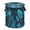 A Pattern Of Turquoise, variant on Pop-Up Collapsible Laundry Hamper With Zippered Lid Dual Handles 50L Traditional Spanish Pattern