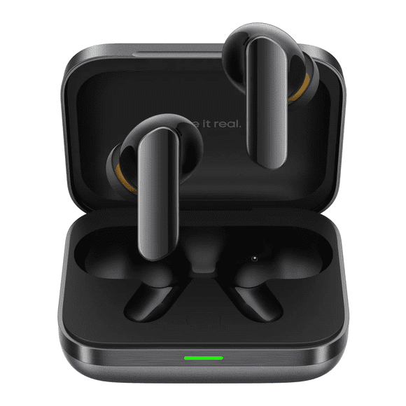 Realme Buds Air 7 Pro Audífonos Bluetooth Inalámbricos ANC 53dB Hi-Res 48H Batería Dual Driver Gris