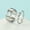 Silver, variant on 2pcs Gold plated Silver Maple Leaf Ginkgo Leaf Promise Ring for Couple - Canada Matching Stacking Ring Alternative Engagement Wedding Couple Ring