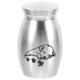 thumbnail image 1 of Metal Pet Urn Metal Memorial Pet Cremation Urn for Dog Cat Ashes Funeral Keepsake Urn, 1 of 4