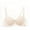 Beige, variant on Push Up Bras for Women Plus Size Floral Lace Underwire Bra Adjustment Push Up support Bra Sexy Lace women Bra 32A~34B