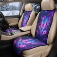 thumbnail image 2 of Eheartsgir Car Front Seat Covers Butterfly and Floral Pattern 2 Pcs Car Seat Covers Dustproof for Most Cars Breathable Polyester Front Bucket Seat Pads, 2 of 7
